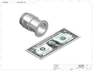 Automatic inline piston filler machine, high viscosity liquid products, pistons, PIS-COM-01-077, by Acasi Machinery Inc.