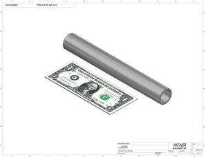 Automatic inline piston filler machine, high viscosity liquid products, pistons, Part PIS-0.075-02-010, by Acasi Machinery Inc.