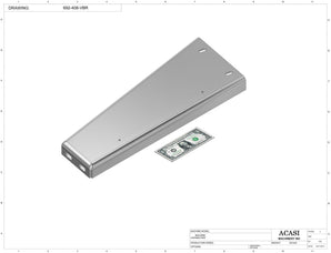 Automatic inline pistons filler machine, Part 692-408-VBR, by Acasi Machinery Inc.
