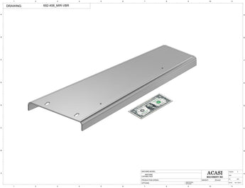 Automatic inline pistons filler machine, Part 692-408_MIR-VBR, by Acasi Machinery Inc.