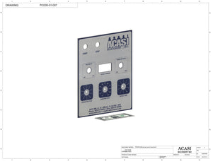 Automatic inline pressure overflow bottle filler machine high viscosity Part PI3300-01-007 by Acasi Machinery