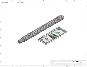 Automatic inline pressure overflow bottle filler machine, high viscosity, Part PI3300-01-033-1, by Acasi Machinery