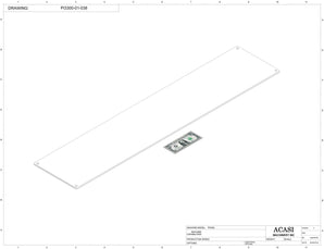 Automatic inline pressure overflow bottle filler machine high viscosity Part PI3300-01-038 by Acasi Machinery