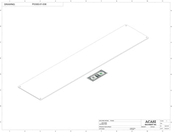 Automatic inline pressure overflow bottle filler machine high viscosity Part PI3300-01-038 by Acasi Machinery