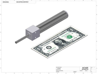 Automatic inline pressure overflow bottle filler machine, low viscosity, Component ADA-BF093.5DNTEE1, by Acasi Machinery Inc.