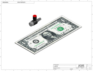 Automatic inline piston filler machine, high viscocity liquid products, model PI3100, Component ADA-FQPS21K, by Acasi Machinery Inc.