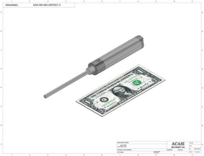 Automatic inline pressure overflow bottle filler machine, low viscosity, Component ADA-SR-093-DNTEE1.5, by Acasi Machinery Inc.