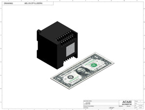 Automatic inline pressure overflow bottle filler machine, low viscosity, Component AEL-53-CP1LL20DRA, by Acasi Machinery Inc.