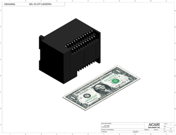 Automatic inline pressure overflow bottle filler machine, low viscosity, Component AEL-53-CP1LM30DRA, by Acasi Machinery Inc.