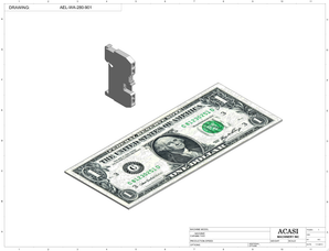 Automatic inline pressure overflow bottle filler machine, low viscosity, Component AEL-WA-280-901, by Acasi Machinery Inc.
