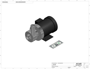 Automatic inline pressure overflow bottle filler machine, low viscosity, Component AMA-B008384Q9W, by Acasi Machinery Inc.