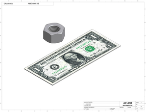 Automatic inline pressure overflow bottle filler machine, low viscosity, Component AME-HNX-16, by Acasi Machinery Inc.