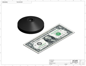 Automatic inline pressure overflow bottle filler machine, low viscosity, Component ELS-301251, by Acasi Machinery Inc.