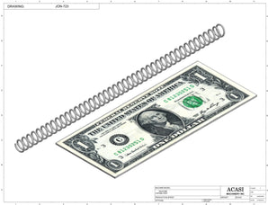 Automatic inline pressure overflow bottle filler machine, low viscosity, Component JON-723, by Acasi Machinery Inc.