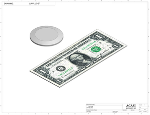 Automatic inline pressure overflow bottle filler machine, low viscosity, Component JUI-PLUG-2, by Acasi Machinery Inc.