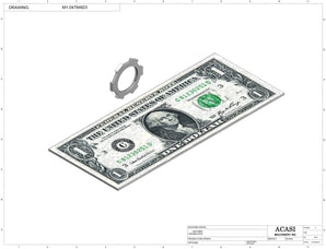 Automatic inline pressure overflow bottle filler machine, low viscosity, Component M1-04784823, by Acasi Machinery