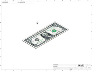 Automatic inline pressure overflow bottle filler machine, low viscosity, Component M1-09265075, by Acasi Machinery Inc.