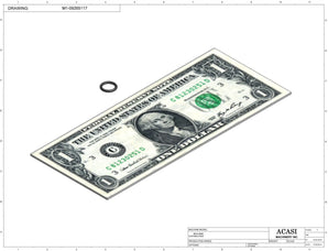 Automatic inline pressure overflow bottle filler machine, low viscosity, Component M1-09265117, by Acasi Machinery Inc.