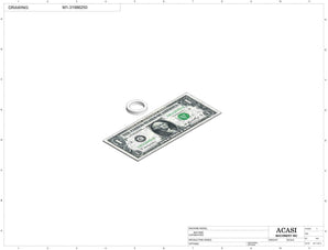 Automatic inline pressure overflow bottle filler machine, low viscosity, Component M1-31986250, by Acasi Machinery Inc.