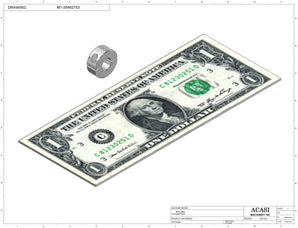 Automatic inline pressure overflow bottle filler machine, low viscosity, Component M1-35462753, by Acasi Machinery Inc.