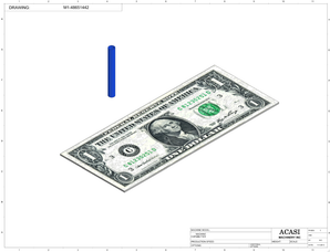 Automatic inline pressure overflow bottle filler machine, low viscosity, Component M1-48651442, by Acasi Machinery Inc.