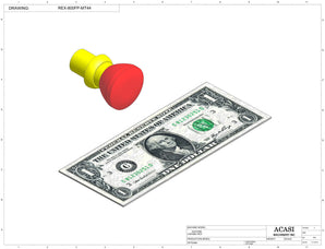 Automatic inline pressure overflow bottle filler machine, low viscosity, Component REX-800FP-MT44, by Acasi Machinery Inc.