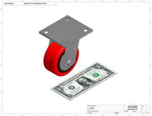 Automatic inline pressure overflow bottle filler machine, low viscosity, Component SER-SCC-30CS420-PPUR, by Acasi Machinery Inc.