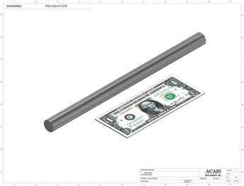 Automatic inline pressure overflow bottle filler machine, low viscosity, Part FAC-CG-01-014, by Acasi Machinery Inc.