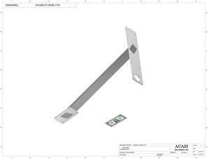Automatic inline pressure overflow bottle filler machine low viscosity Part GI3300-01-044E-V16 by Acasi Machinery
