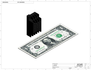 Automatic inline pressure overflow bottle filler machine low viscosity Part M1-54045802 by Acasi Machinery Inc.