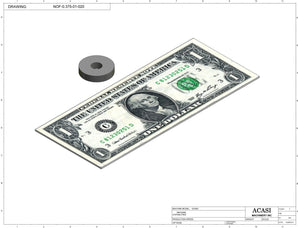 Automatic inline pressure overflow bottle filler machine, low viscosity, Part NOF-0.375-01-020, by Acasi Machinery Inc.