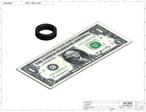 Automatic inline pressure overflow bottle filler machine, low viscosity, Part NOF-1.000-01-020, by Acasi Machinery Inc.