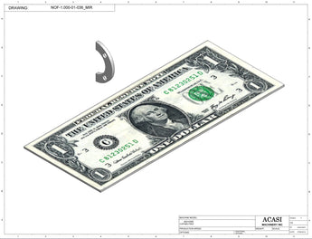 Automatic inline pressure overflow bottle filler machine, low viscosity, Part NOF-1.000-01-036_MIR, by Acasi Machinery Inc.