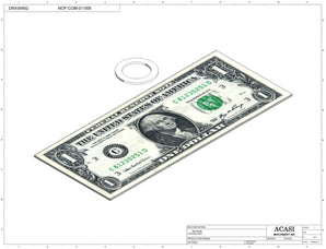 Automatic inline pressure overflow bottle filler machine, low viscosity, Part NOF-COM-01-006, by Acasi Machinery Inc.