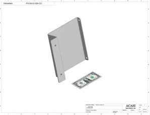 Automatic inline pressure overflow bottle filler machine, low viscosity, Part PI3100-01-054-COL, by Acasi Machinery 