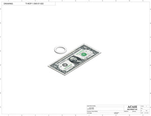 Automatic inline pressure overflow bottle filler machine, low viscosity, Part TI-NOF-1.000-01-022, by Acasi Machinery Inc.