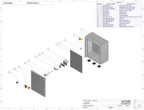 Automatic plastic and metal bottle unscrambler machine, model TruSort-SO, Assy 558-000-SO, by Acasi Machinery Inc.