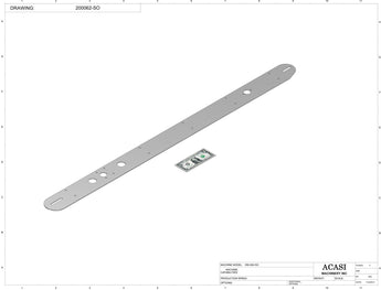 Automatic plastic and metal bottle unscrambler machine, model TruSort-SO, Part 200062-SO, by Acasi Machinery Inc.