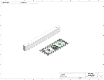 Automatic plastic and metal bottle unscrambler machine, model TruSort-SO, Part 200090-SO, by Acasi Machinery Inc.