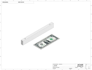 Automatic plastic and metal bottle unscrambler machine, model TruSort-SO, Part 200130-SO, by Acasi Machinery Inc.