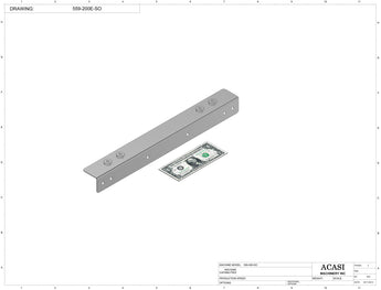 Automatic plastic and metal bottle unscrambler machine, model TruSort-SO, Part 559-200E-SO, by Acasi Machinery Inc.