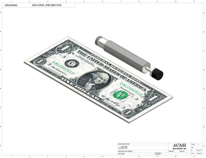 Automatic plastic and metal bottle unscrambler machine with 48 inches bowl, model BU7100, Component ADA-OEM-.25B NB21539, by Acasi Machinery Inc.