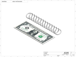 Automatic plastic and metal bottle unscrambler machine with 48 inches bowl, model BU7100, Component ASS-E-1000-095-8000, by Acasi Machinery Inc.