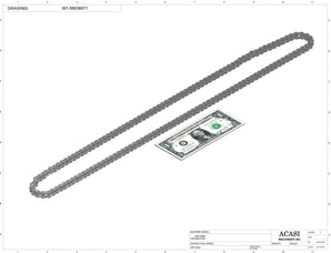 Automatic plastic and metal bottle unscrambler machine with 48 inches bowl, model BU7100, Component M1-58636671, by Acasi Machinery Inc.