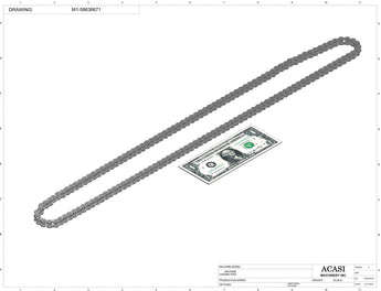 Automatic plastic and metal bottle unscrambler machine with 48 inches bowl, model BU7100, Component M1-58636671, by Acasi Machinery Inc.