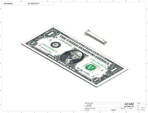 Automatic plastic and metal bottle unscrambler machine with 48 inches bowl, model BU7100, Component M1-65070377, by Acasi Machinery Inc.