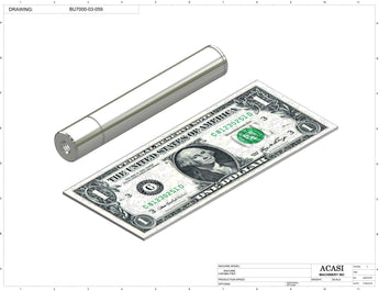 Automatic plastic and metal bottle unscrambler machine with 48 inches bowl, model BU7100, Part BU7000-03-059, by Acasi Machinery Inc.