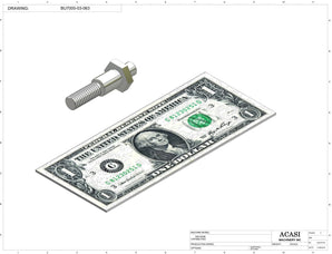Automatic plastic and metal bottle unscrambler machine with 48 inches bowl, model BU7100, Part BU7000-03-063, by Acasi Machinery Inc.