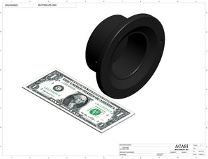 Automatic plastic and metal bottle unscrambler machine with 48 inches bowl, model BU7100, Part BU7000-05-060, by Acasi Machinery Inc.