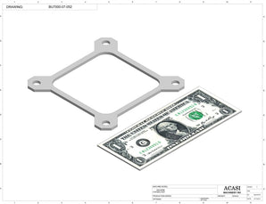 Automatic plastic and metal bottle unscrambler machine with 48 inches bowl, model BU7100, Part BU7000-07-052, by Acasi Machinery Inc.